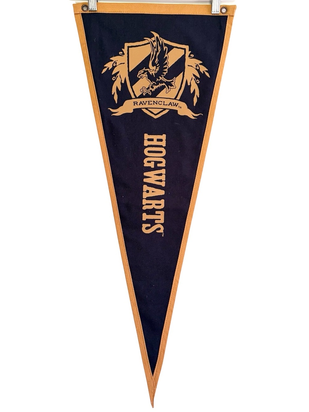 Pottery Barn Harry Potter Hogwarts Ravenclaw Pennant Flag Room Wall Decor Banner